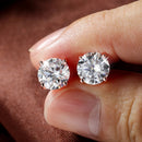 <tc>Moissanit-Ohrringe aus 925er Silber</tc>