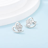 Paw of Love Earrings