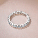 Eleganter S925-Silberring für Damen mit Zirkonia