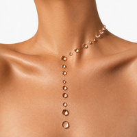 Dewdrop Necklace — Light Against the Skin