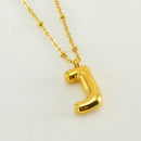 Floating Initial Necklace