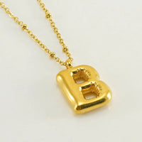 Floating Initial Necklace