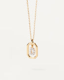 <tc>Buchstaben-Anhänger A–Z aus 925er Silber mit goldfarbener Oberfläche</tc>