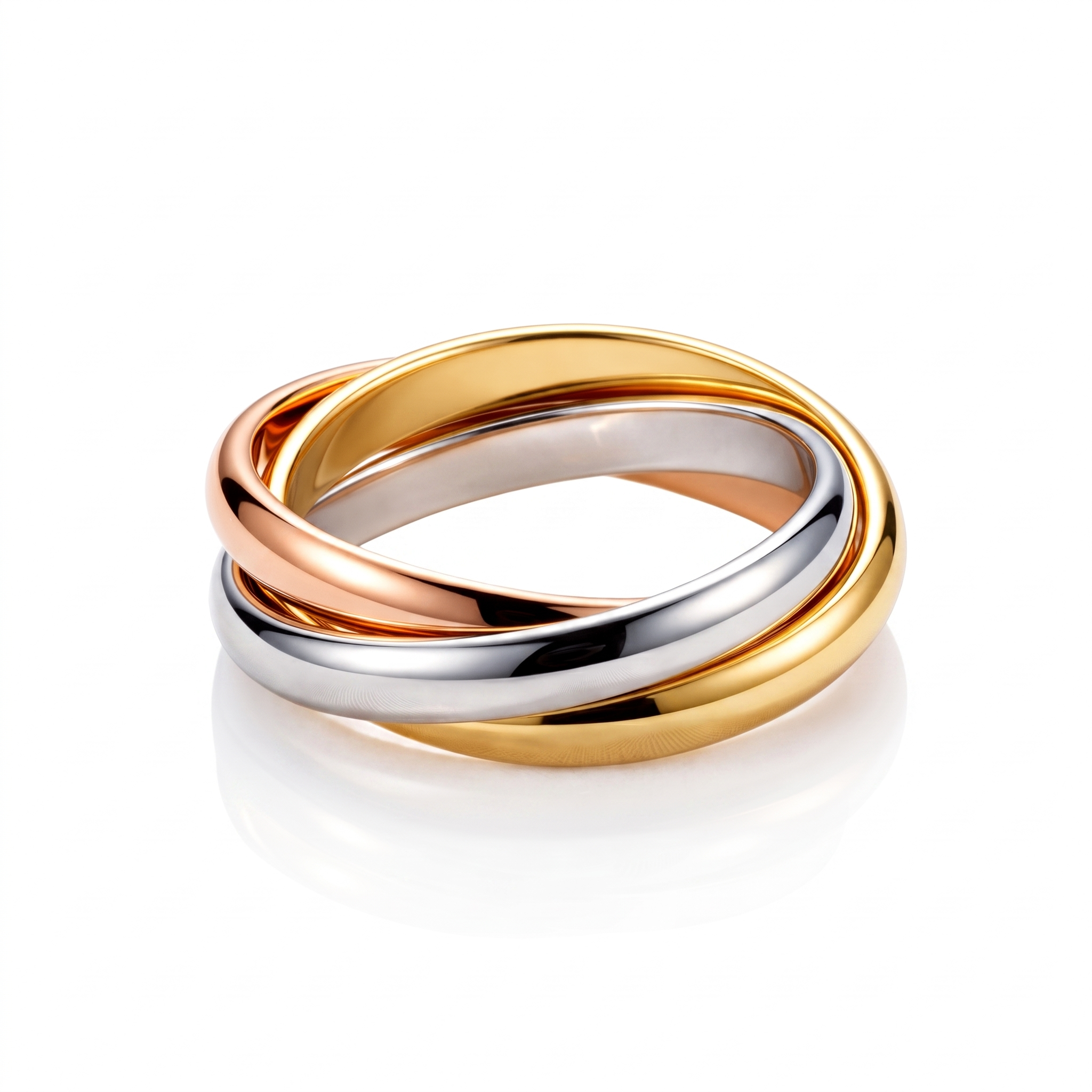 <tc>Ring Trilogie — Drei funkelnde Elemente in Bewegung</tc>