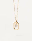 <tc>Buchstaben-Anhänger A–Z aus 925er Silber mit goldfarbener Oberfläche</tc>