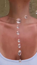 Dewdrop Necklace — Light Against the Skin
