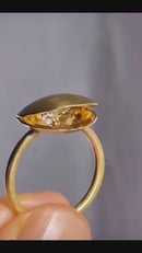 Cocoon Ring — A Light Gently Enfolded
