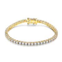 <tc>Moissanit-Tennis-Armband für Damen, aus 925er Silber</tc>